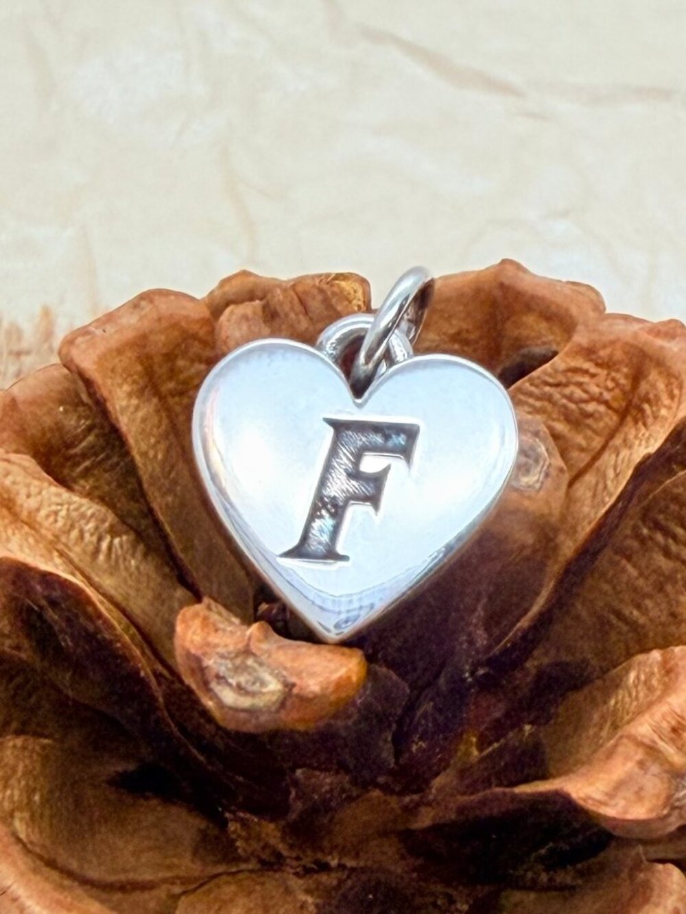 James Avery University of Florida UF Small Heart Charm Sterling Silver College